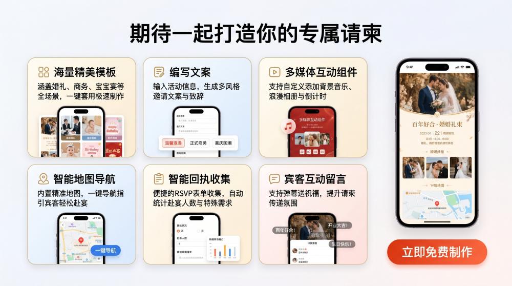 2026请柬实测｜电子请柬VS纸质请柬，差距远比你想象的离谱🔥